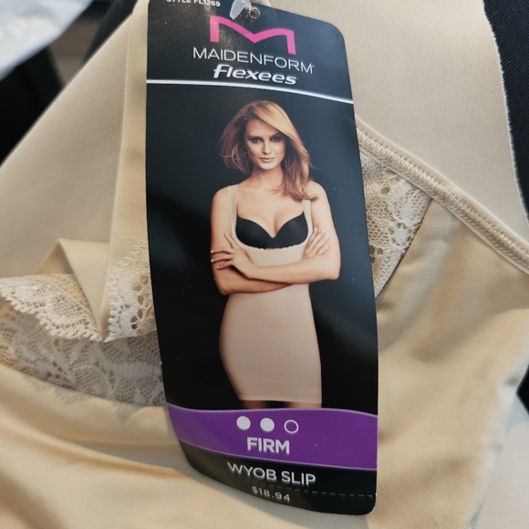 Maidenform FLEXEES Firm WYOB Slip  NWT - Picture 4 of 10
